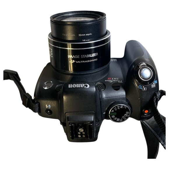 Canon PowerShot SX1IS 10 MP CMOS Digital Camera with 20x Wide Angle Optical - Picture 14 of 16